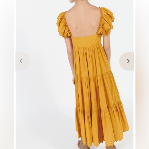 Masscob Sylwan Eyelet Tiered Maxi Dress XS - Picture 8 of 8